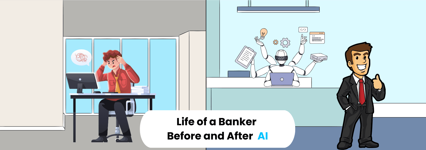Banking Before and After AI